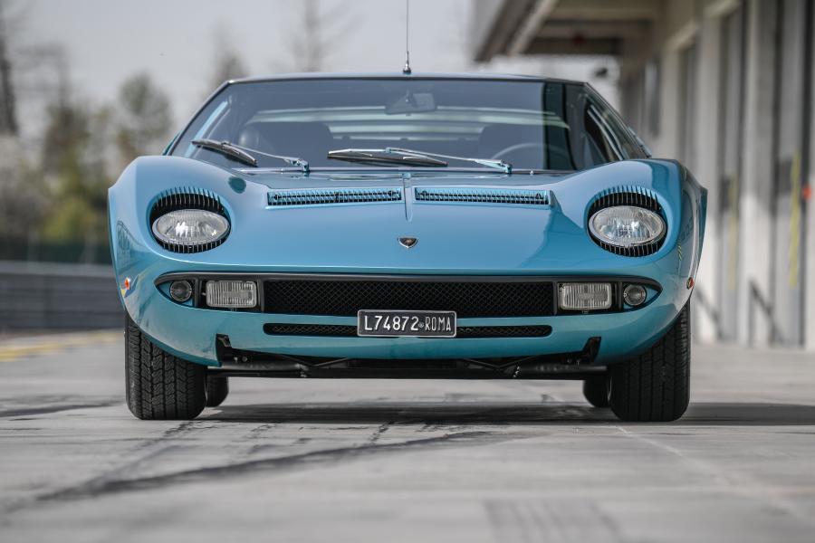  Lamborghini Miura P400 S (Blue) 1971 года  (фото 6 из 13)